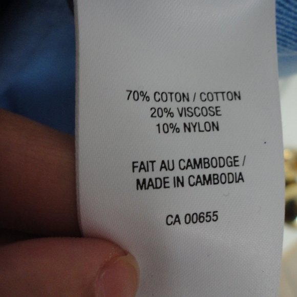 Reitmans short sleeve periwinkle blue sweater M - Picture 6 of 8